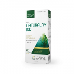Jod naturalny 15mg 80 kapsułek