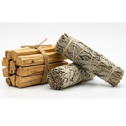Biała szałwia + Palo santo...